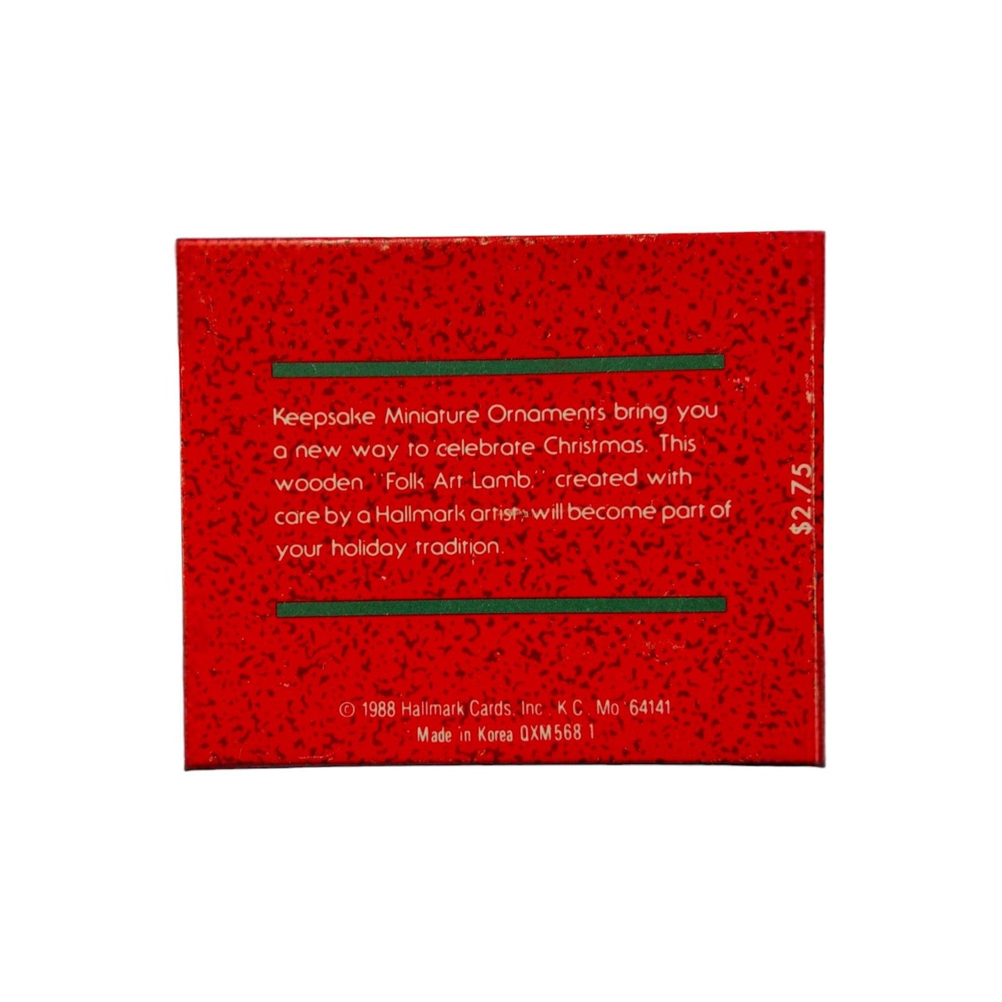 1988 Folk Art Lamb (Animal)