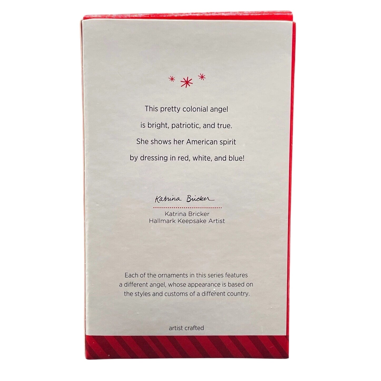 2014 America Hallmark Ornament (Angels Around The World) QX9073