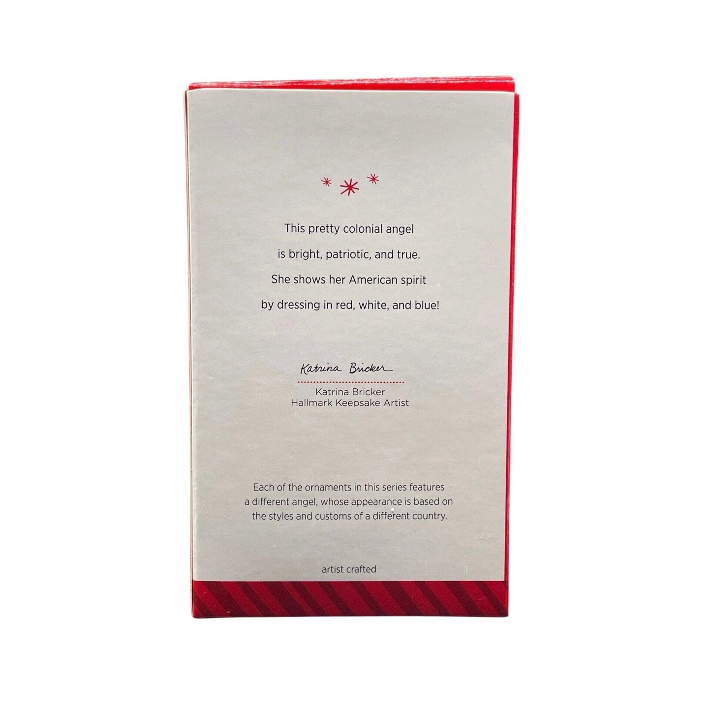 2014 America Hallmark Ornament (Angels Around The World) QX9073