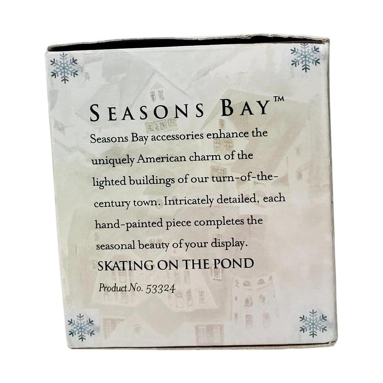 1998 Sakting on the Pond (Department 56) 53324