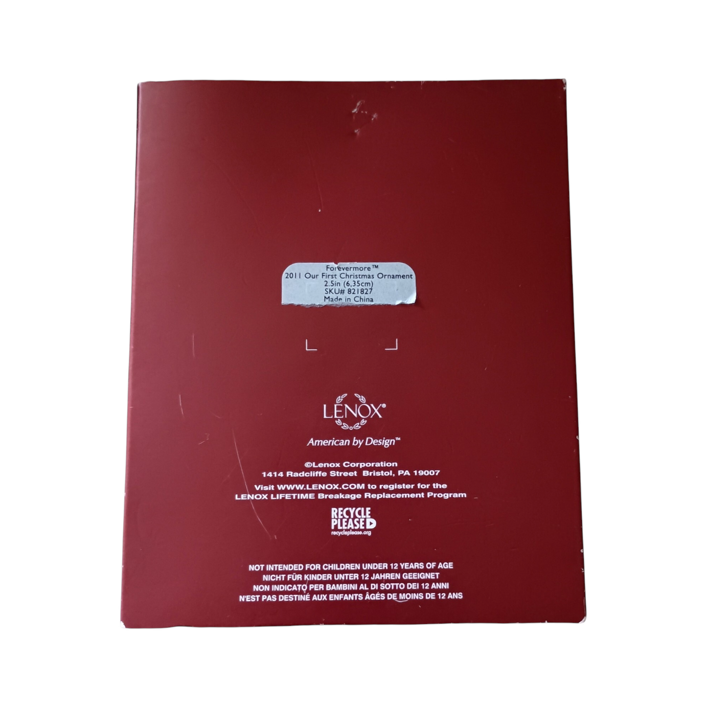 2011 Forvermore Our First Christmas (Our First Christmas) 821827