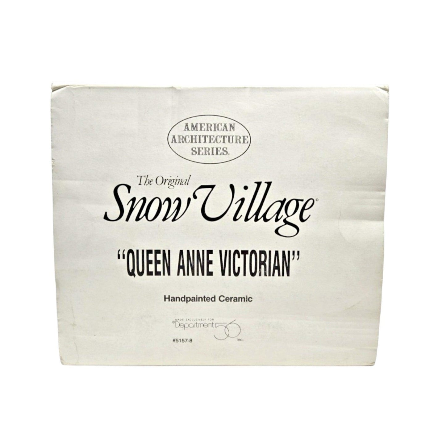Vintage Queen Anne Victorian - The Original Snow Village (Department 56) 1189809