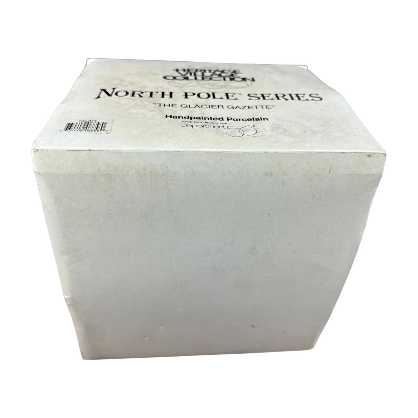 1997 Department 56 “The Glacier Gazette” – North Pole Series (Item #56394)