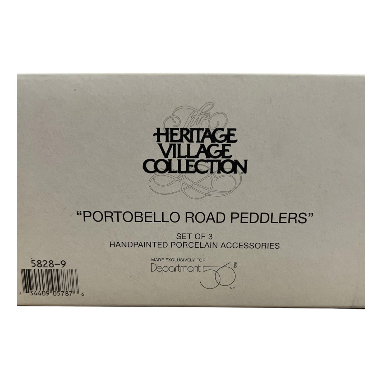 1990 Portobello Road Peddlers (Set of 3) – Dickens' Village Series (Department 56) 1434918