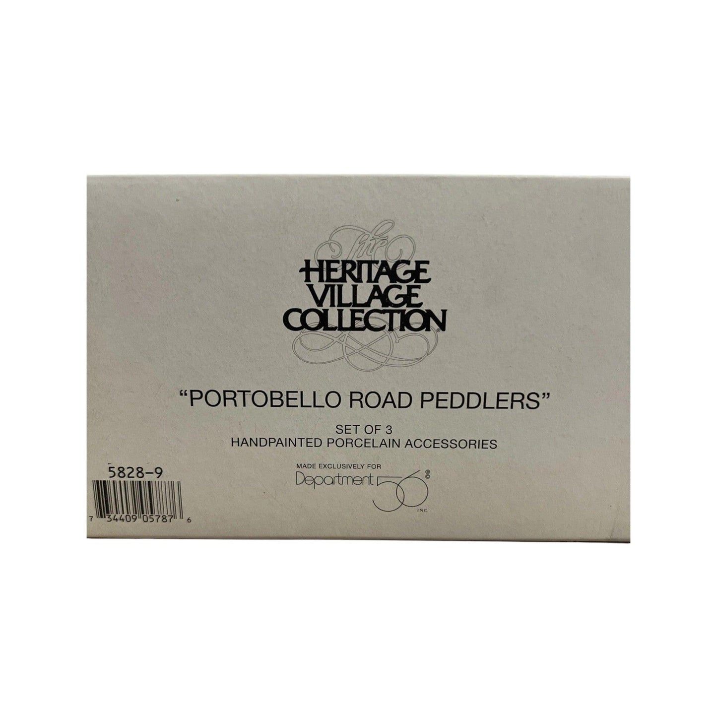 1990 Portobello Road Peddlers (Set of 3) – Dickens' Village Series (Department 56) 1434918