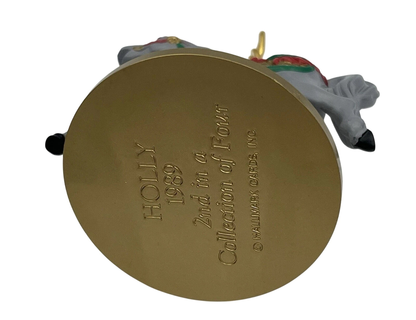 1989 Holly Hallmark Ornament (Christmas Carousel Horse) XPR9722