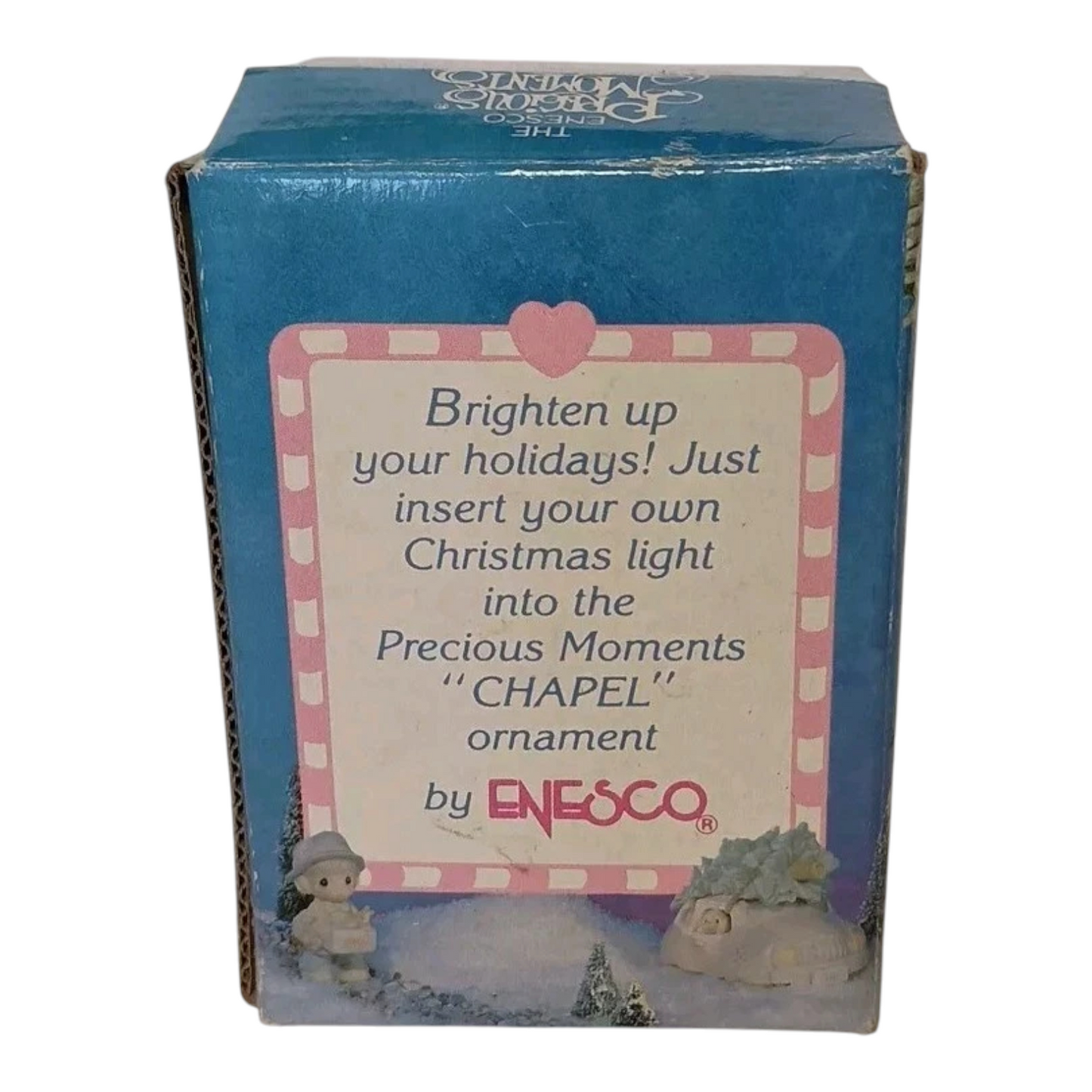 1993 Chapel - Porcelain Haning Ornament (Precious Moments) 530484