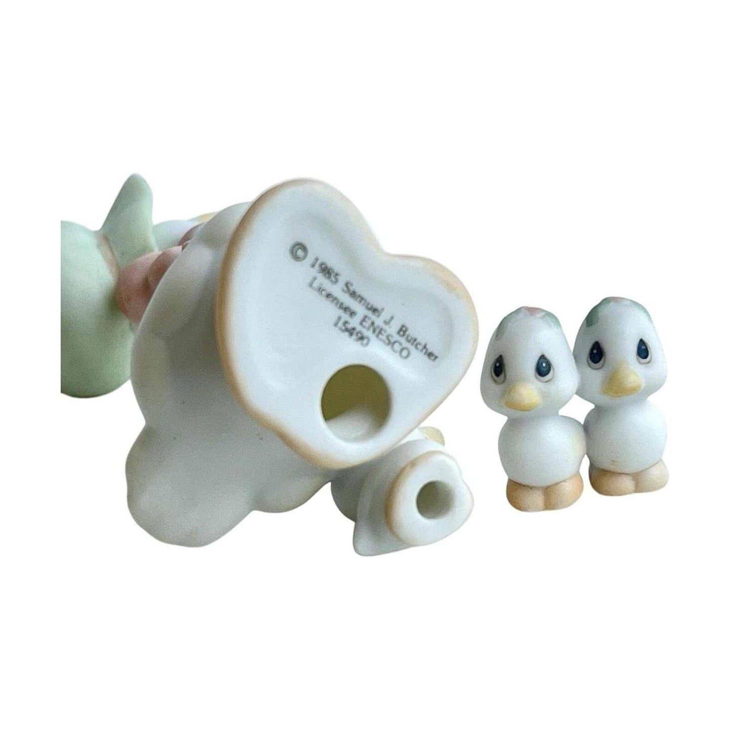 Home and Love: Beautiful Porcelain Figurine with Toys and Girl