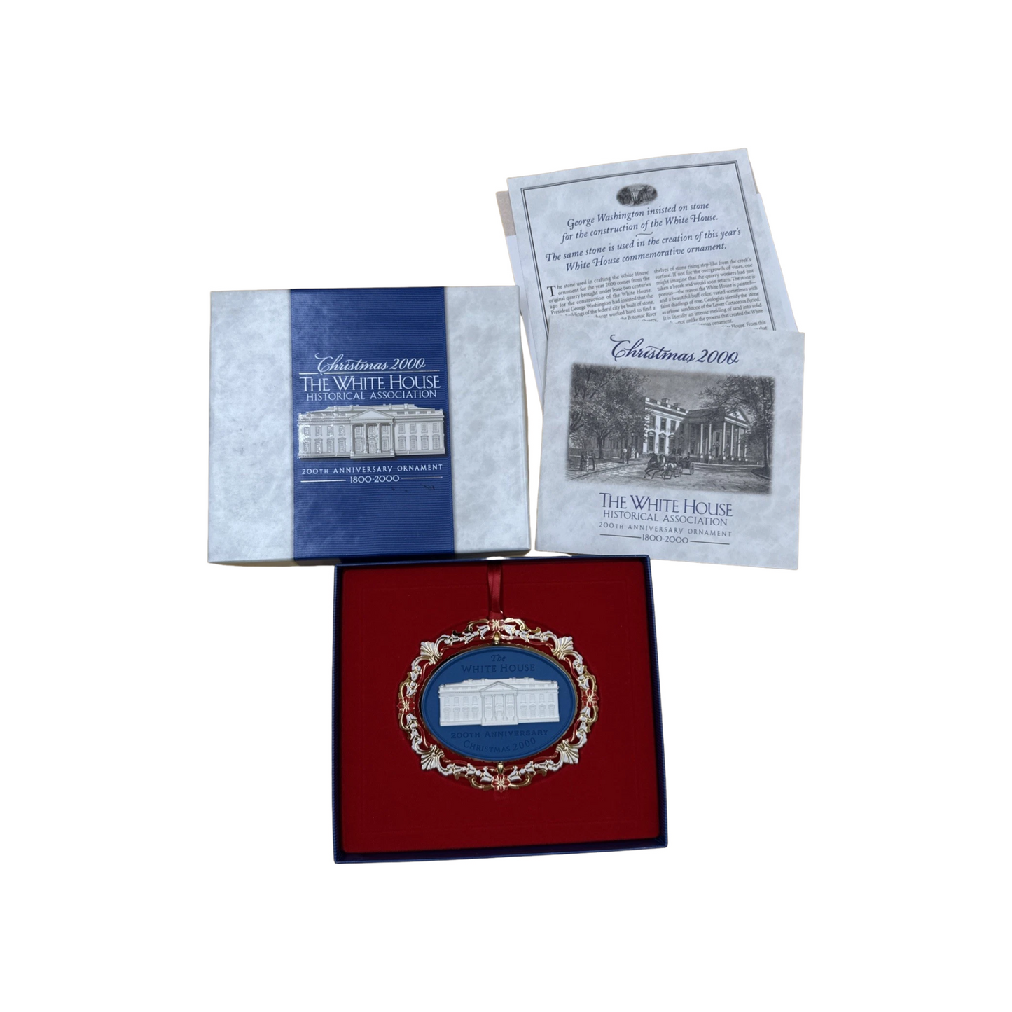 Limited Edition White House Ornament: 200th Anniversary Commemorative Piece