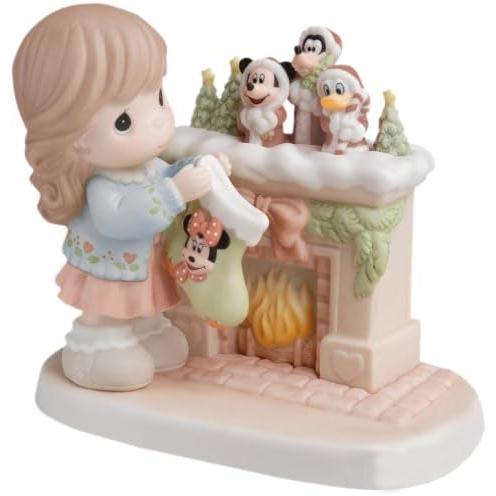 Precious Moments Disney Collection, The Stockings were Hung by The Chimney with Care Image1