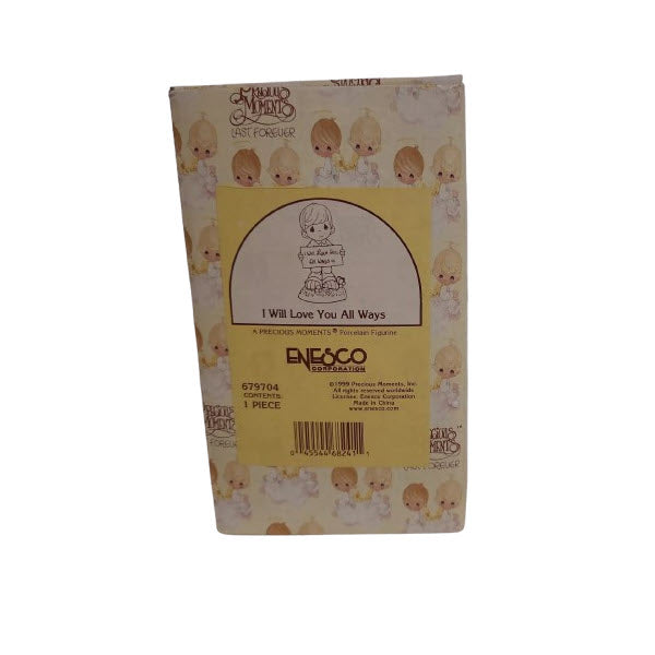 Precious Moments "I Will Love You Always" Figurine - Symbol of Eternal Love