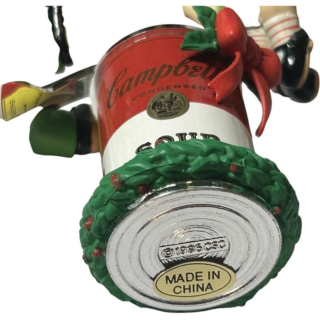 Vintage A Hearty Christmas Carlton Cards Ornaments (Campbell's Soup) CXOR-090T