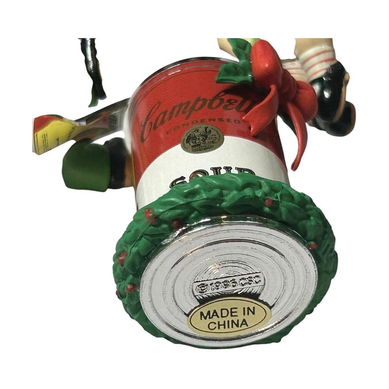 Vintage A Hearty Christmas Carlton Cards Ornaments (Campbell's Soup) CXOR-090T