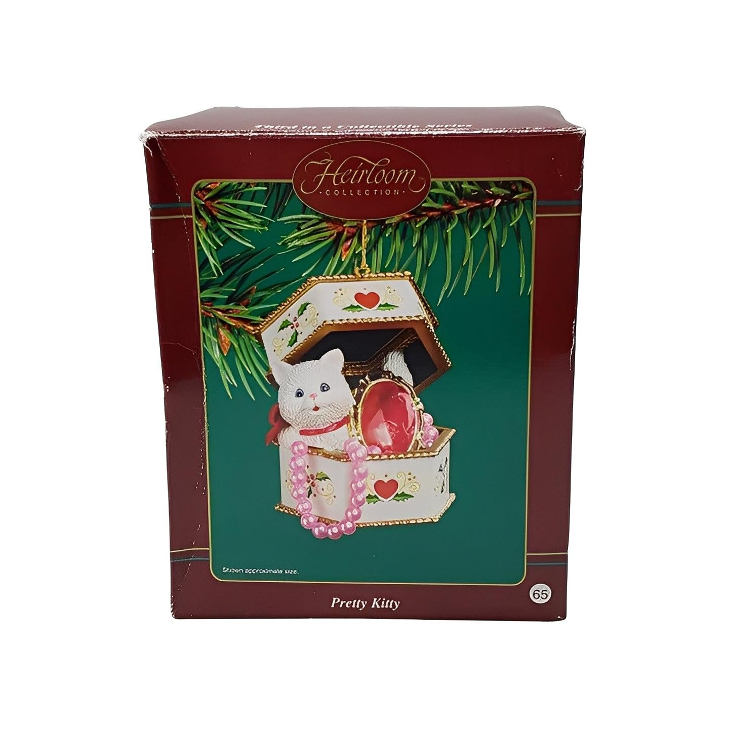 Vintage Pretty Kitty Carlton Cards Ornaments (Kitten) CXOR-086L