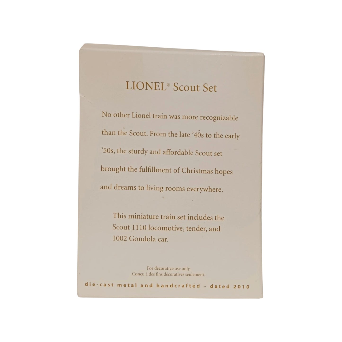 2010 Lionel Scout 3 Set (Lionel)