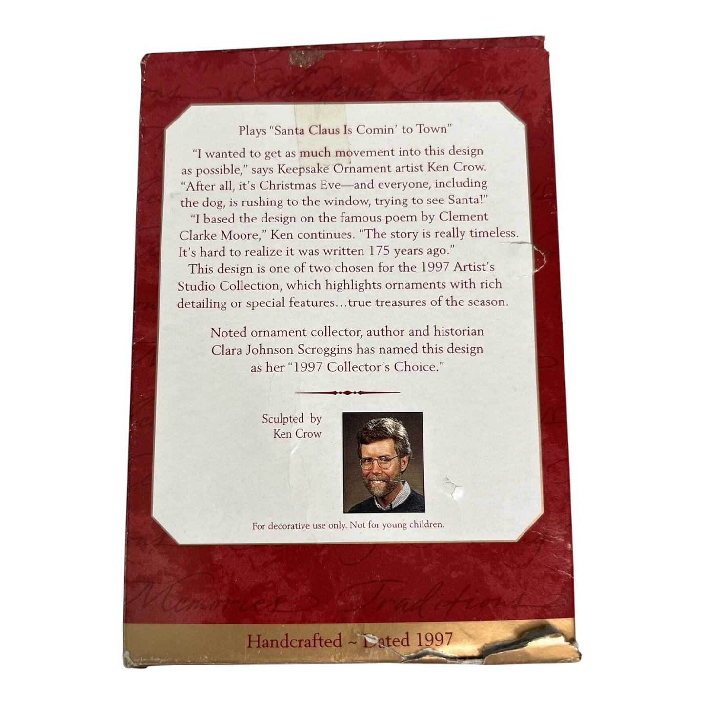 1997 The Night Before Christmas (Artist's Studio Collection)