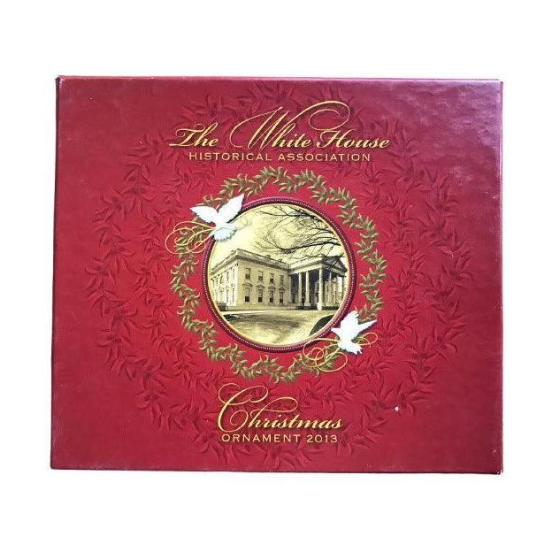 Honoring President Woodrow Wilson with 2013 White House Ornament Image2