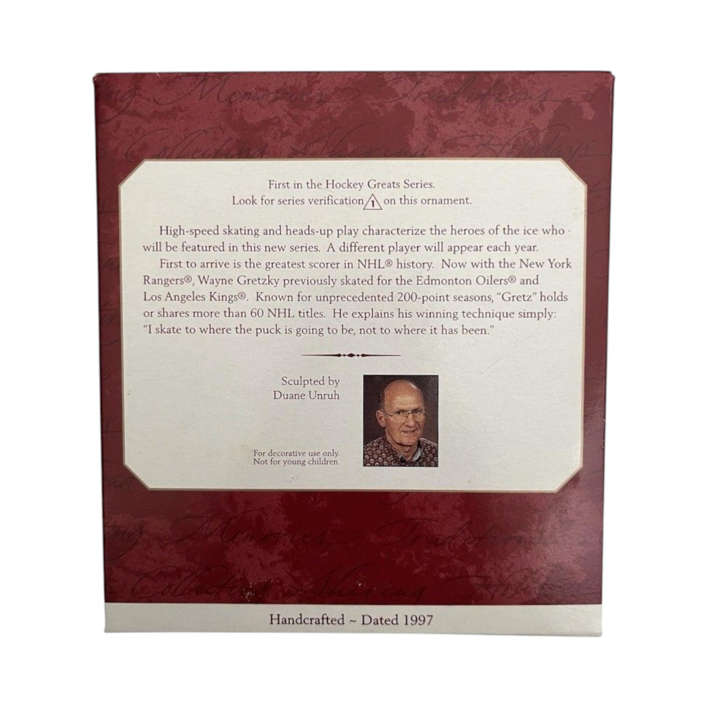 1997 Wayne Gretzky (Hockey Greats)
