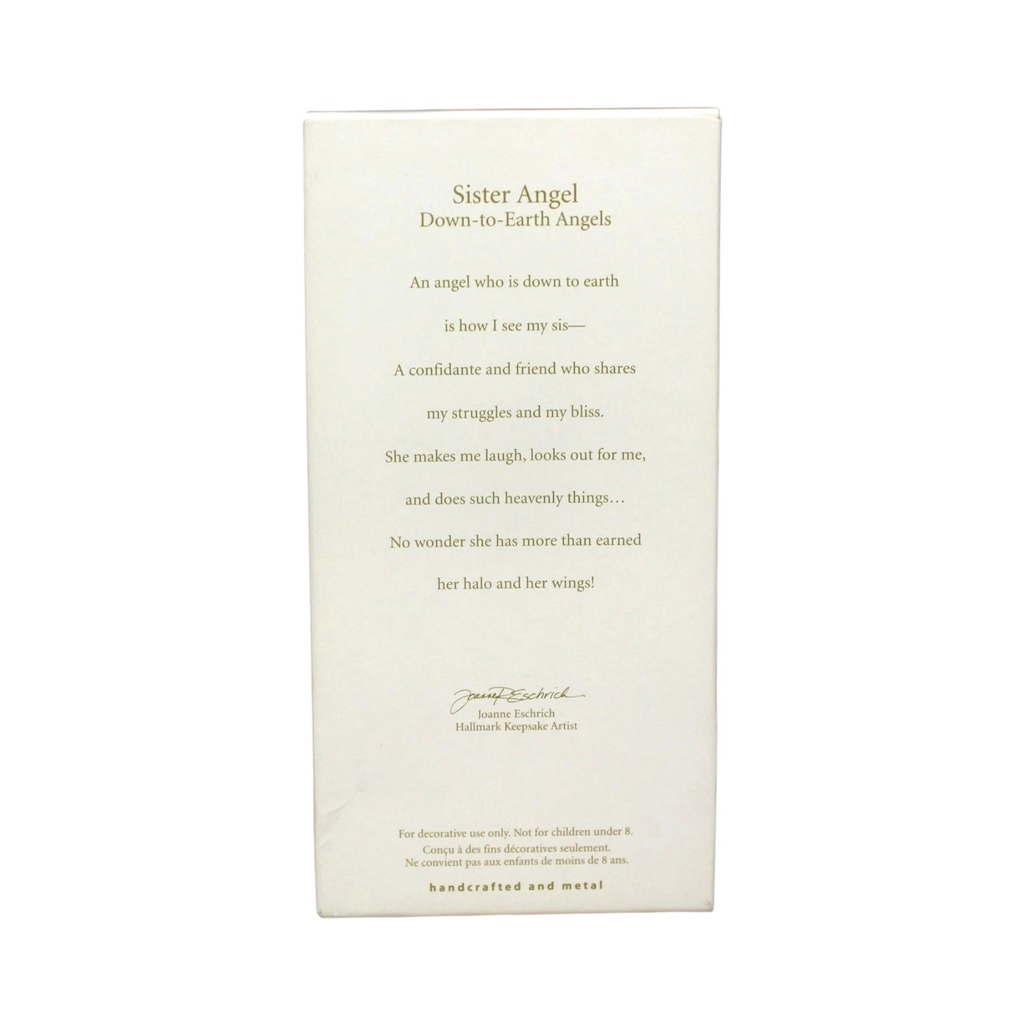 2008 Sister Angel - Dopwn-to-Earth Angels (Angels)