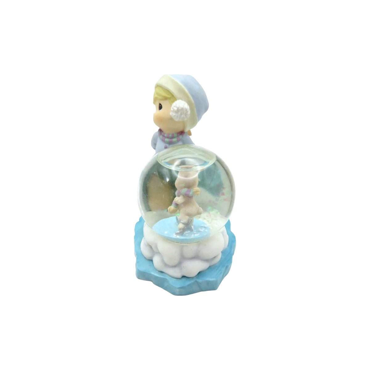 1999 Boy/Bunny Skating Waterball (Precious Moments)