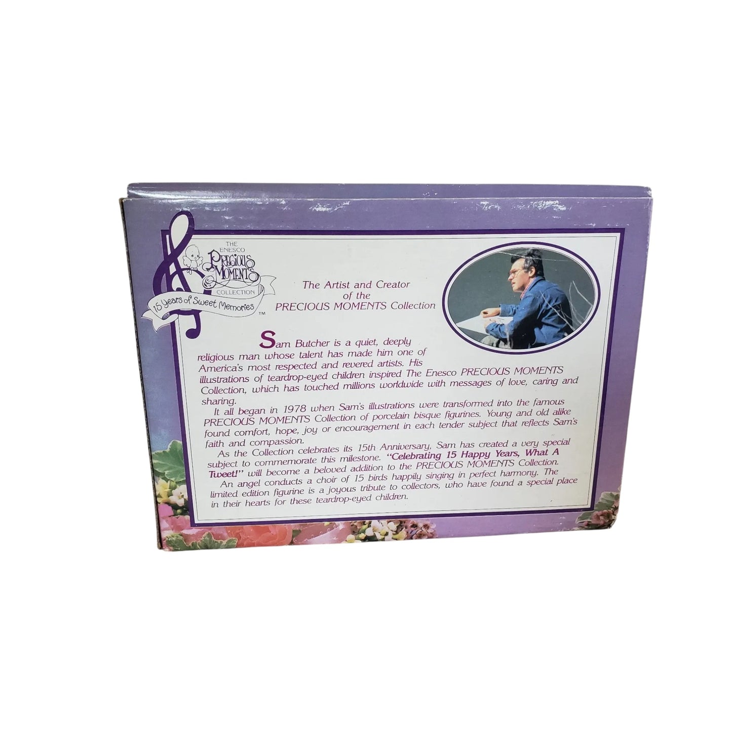 1992 15th Anniversary Commemorative - 15 Happy Years Together What A Tweet! (Precious Moments)