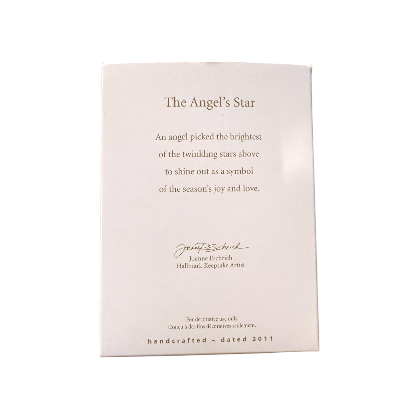 2011 The Angel’s Star (Angels)