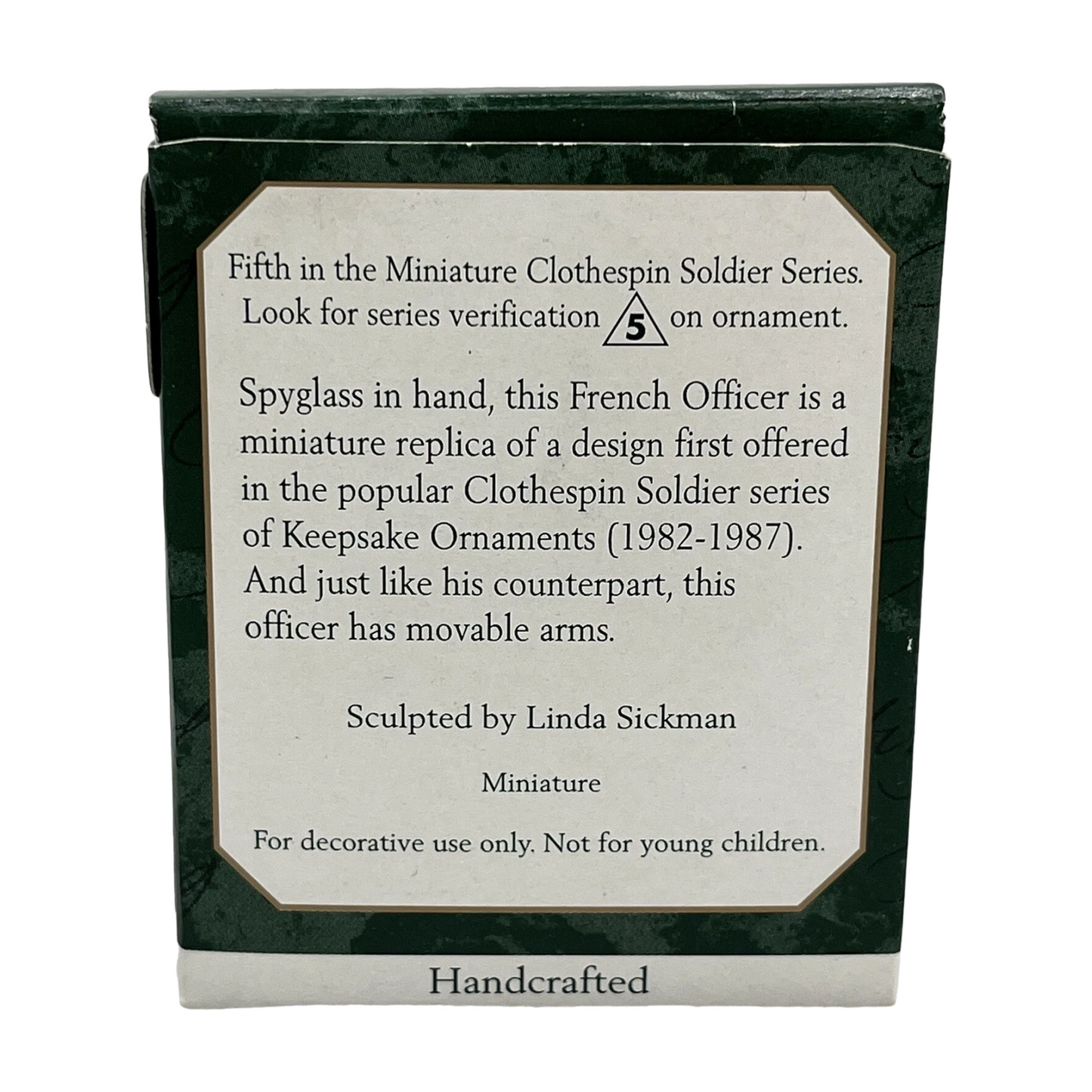 1999 Miniature Clothespin Soldier (Miniature Clothespin Soldier)
