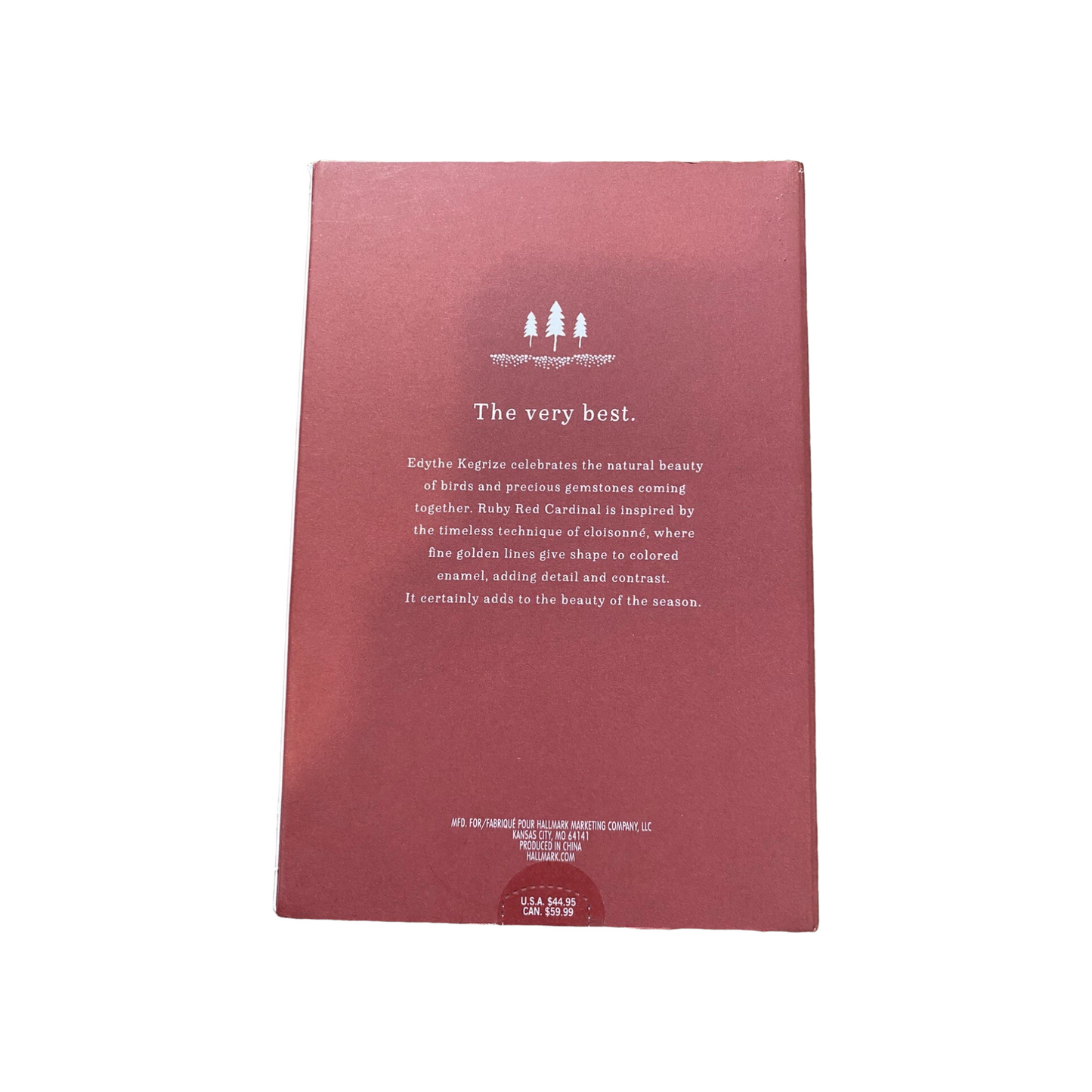 2015 Ruby Red Cardinal (Beauty of Birds)