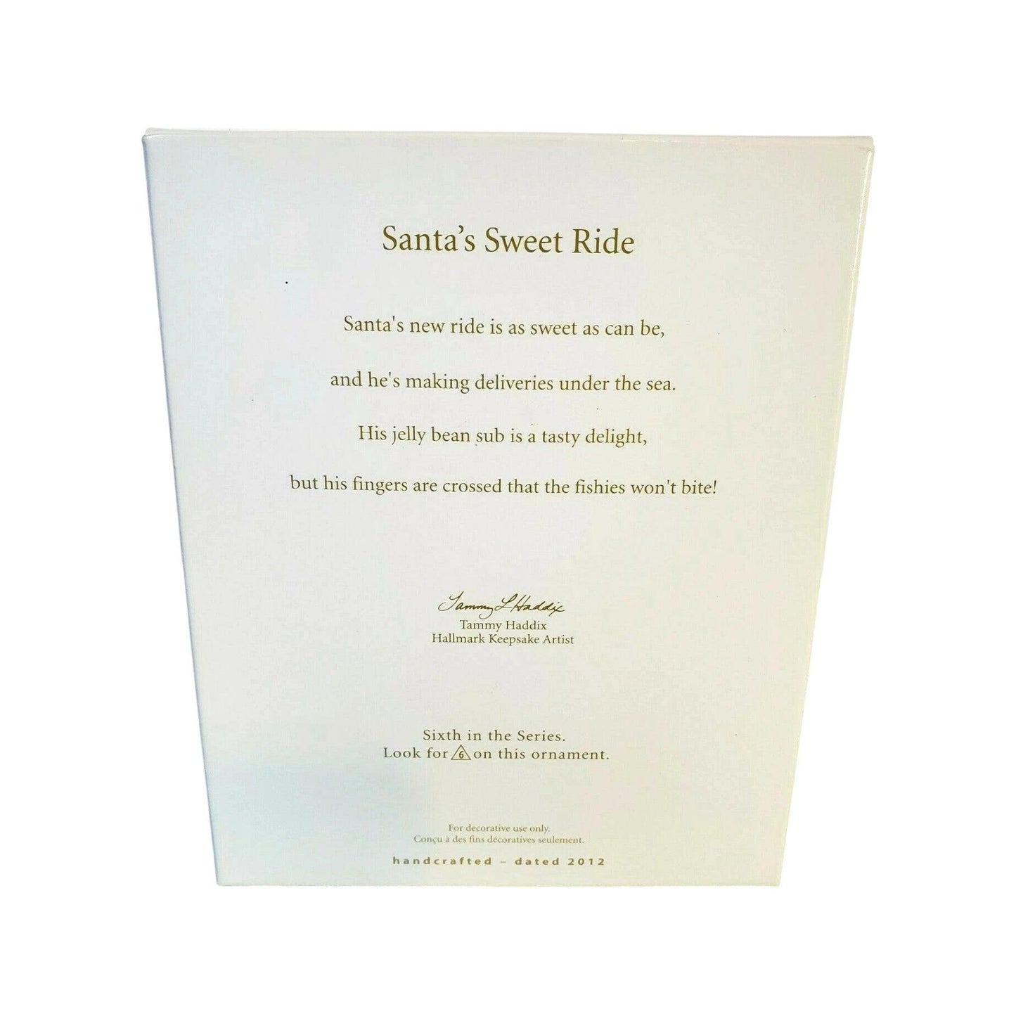2012 Santa's Sweet Ride - Submarine (Santa's Sweet Ride)
