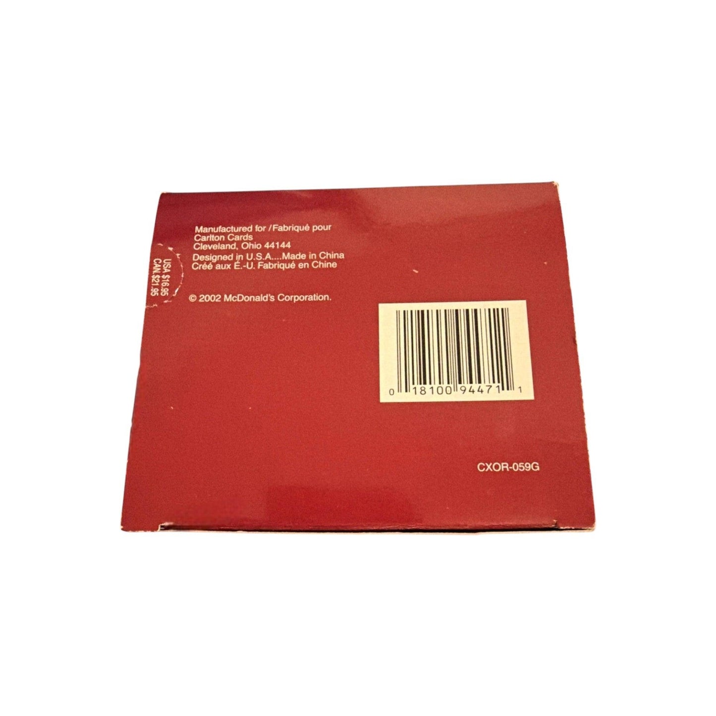 2002 “100 Smiles an Hour” (McDonald’s)