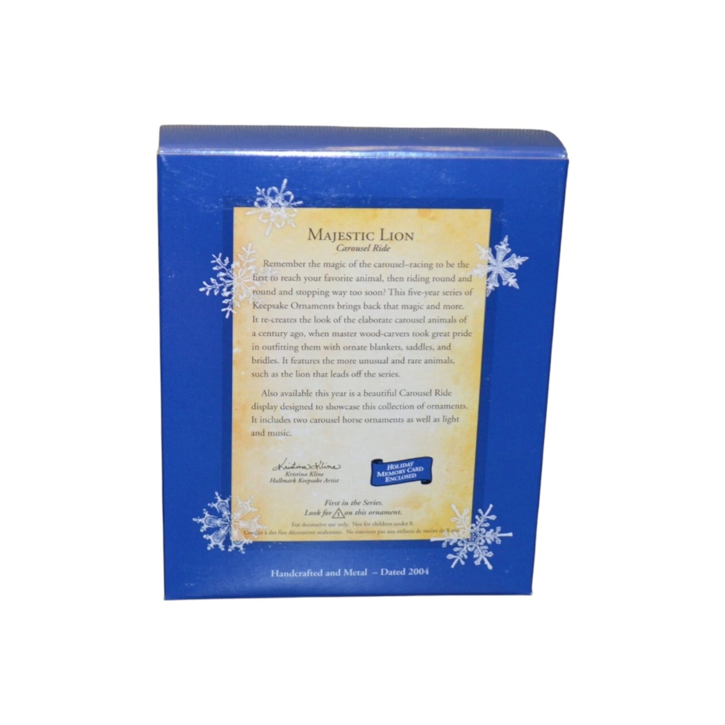 2004 Majestic Lion (Carousel Ride)