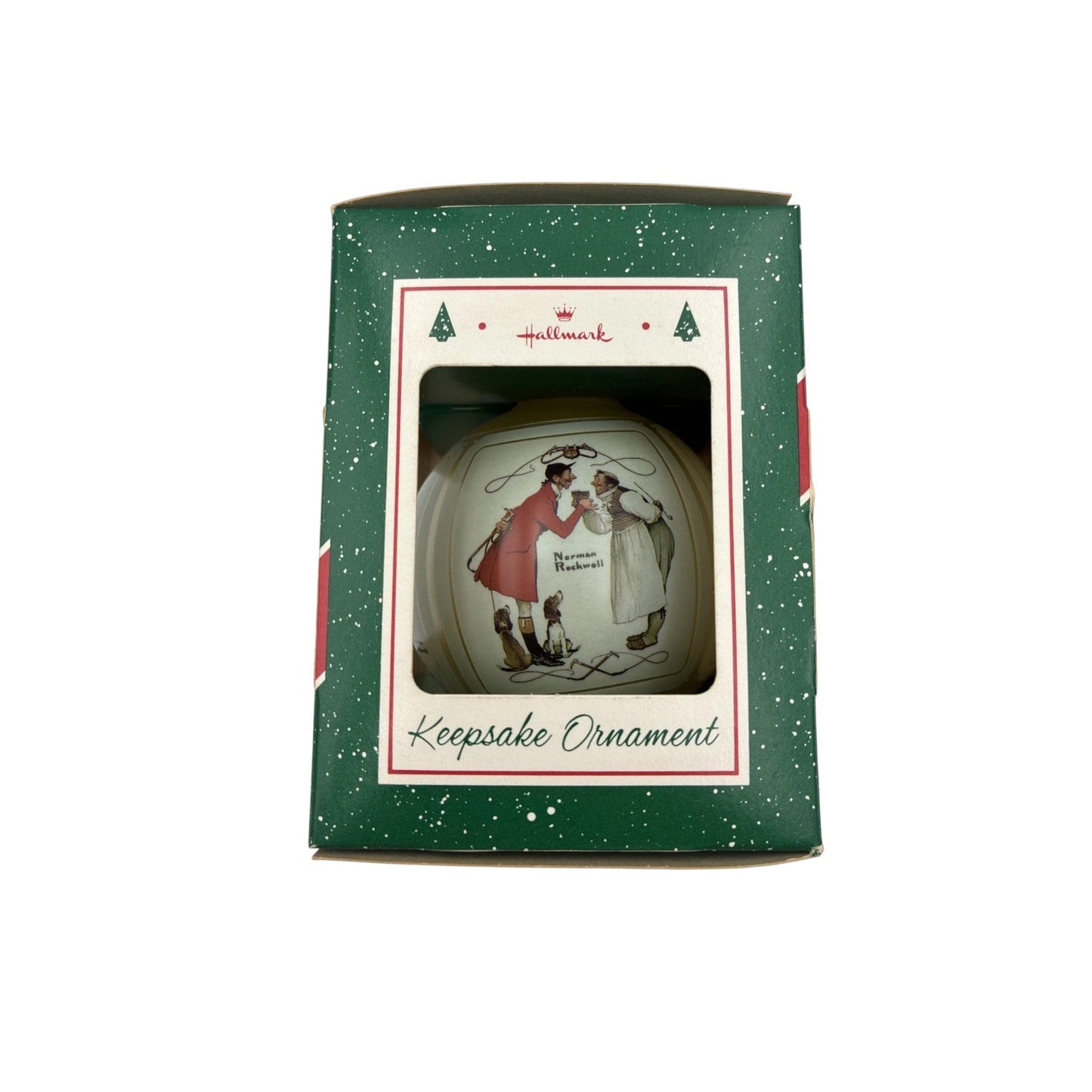 1987 Norman Rockwell Christmas Scenes (Ball)