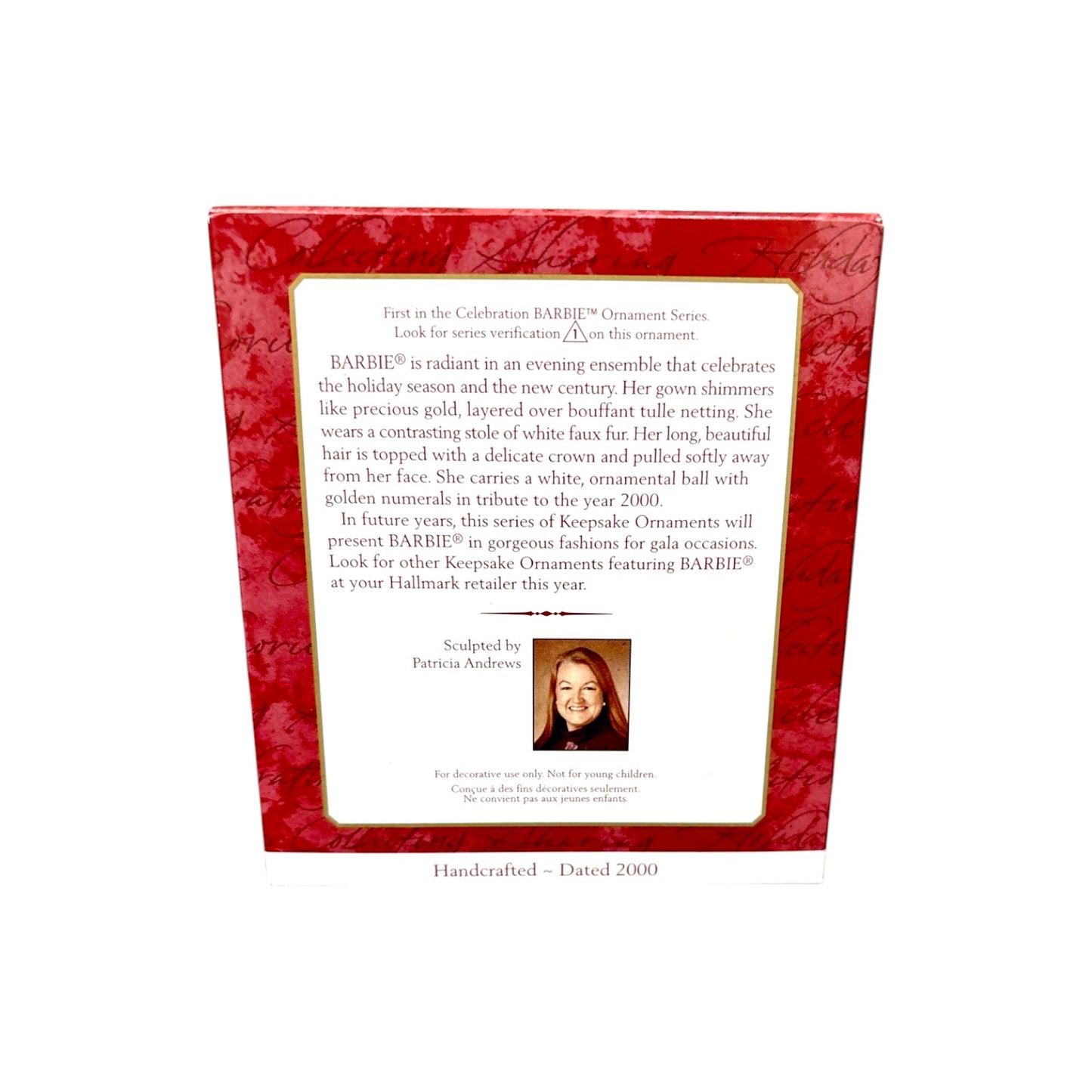 2000 Celebration BARBIE Ornament (Special 2000 Edition)