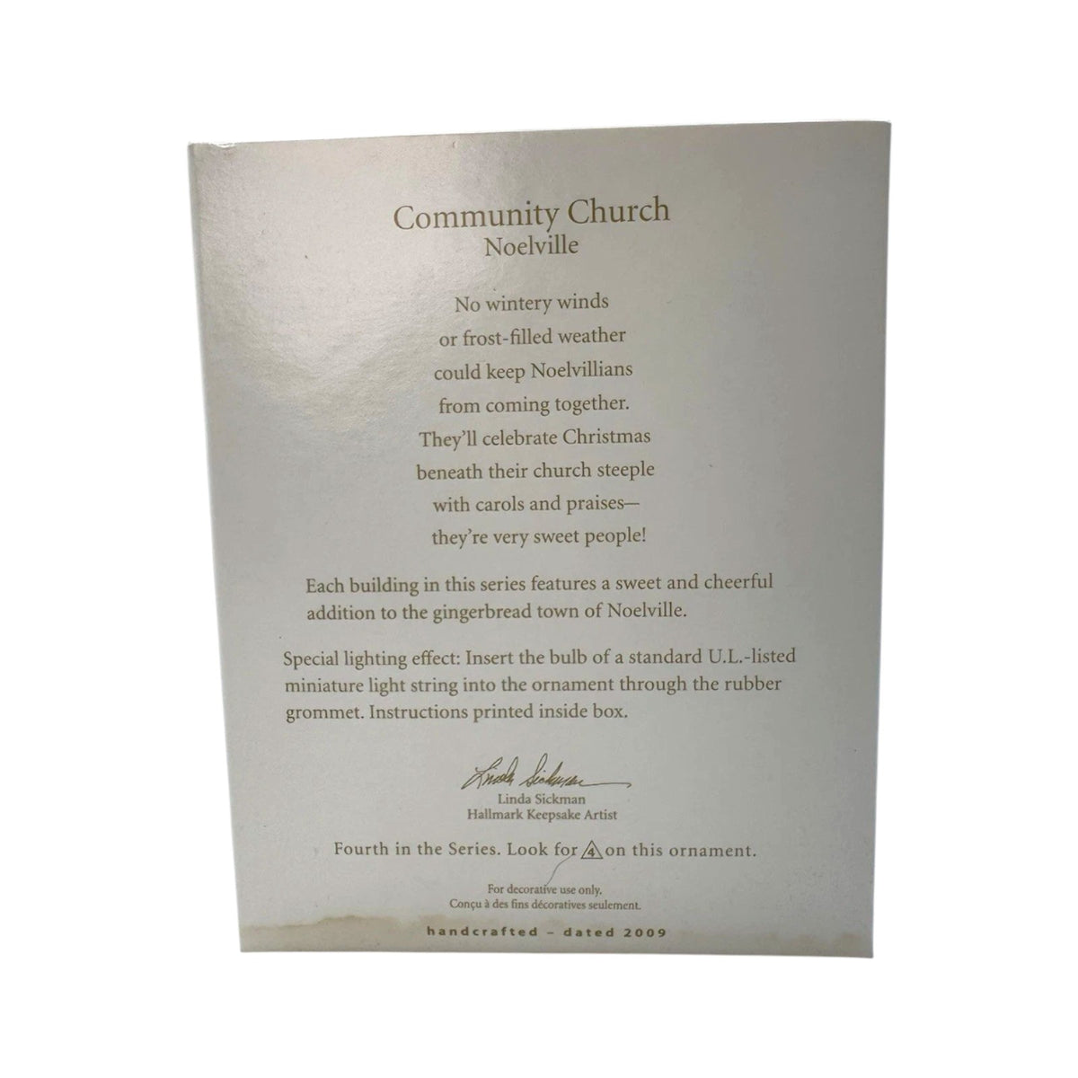 2009 Community Church (Noelville)
