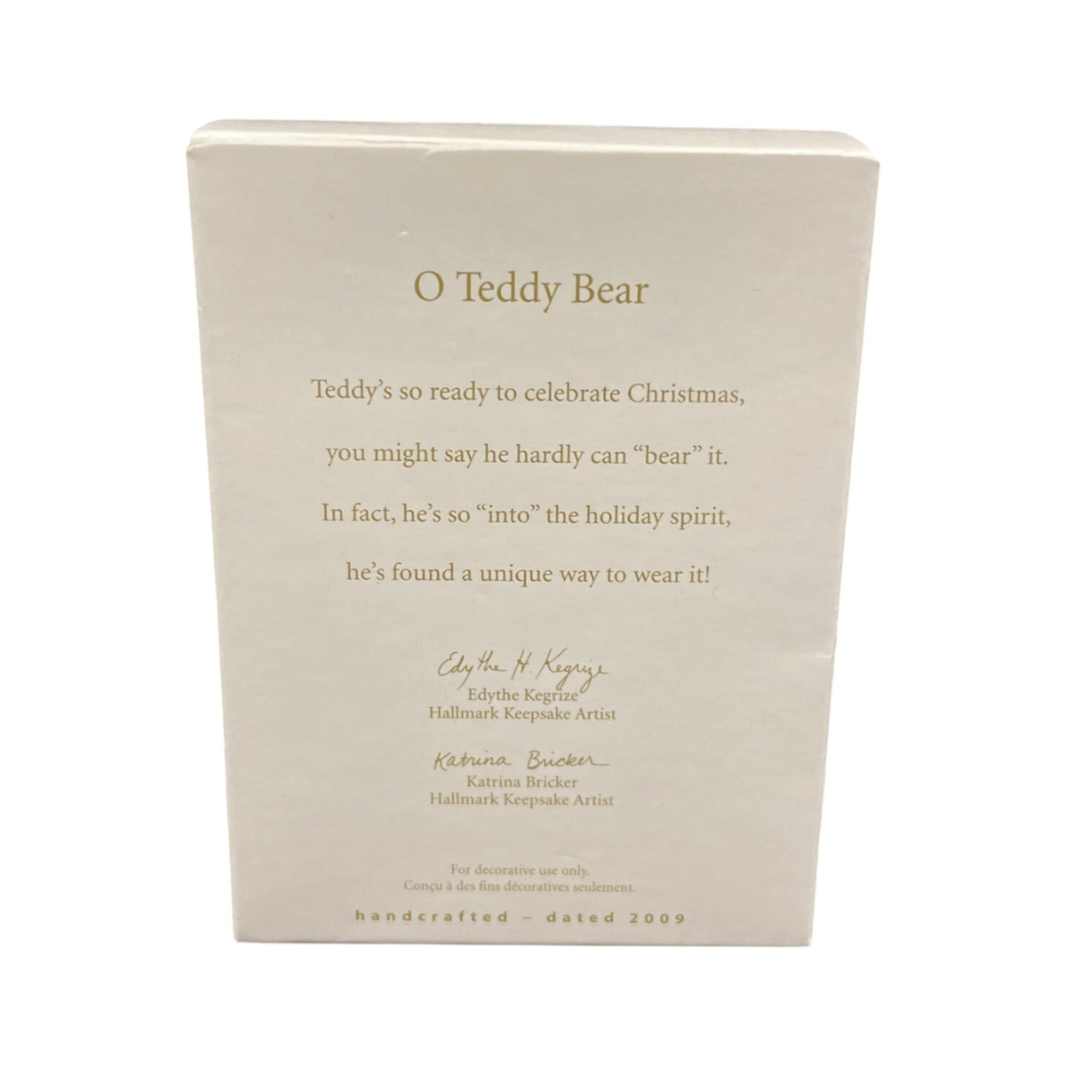 2009 OTeddy Bear (Teddy Bear)