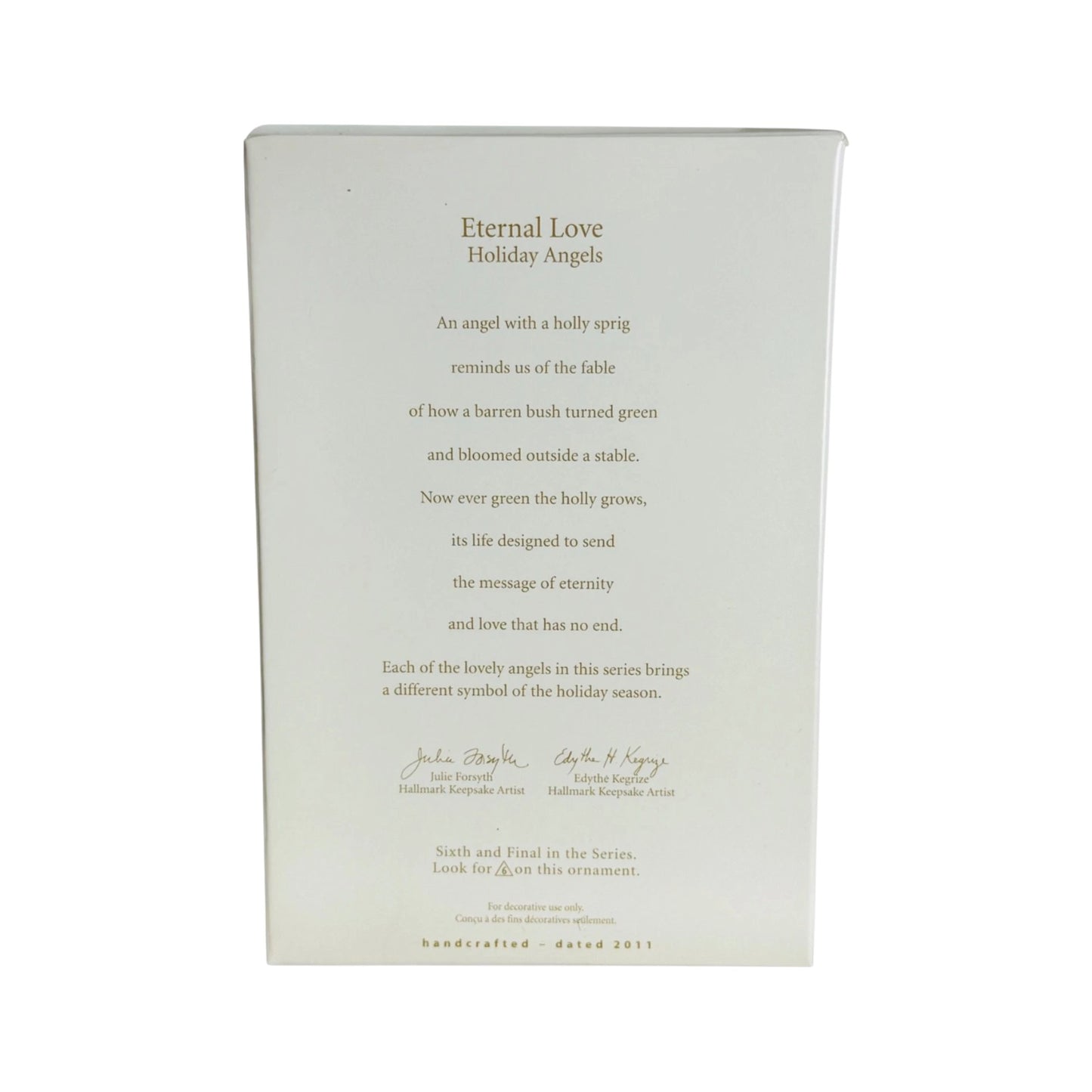 2011 Eternal Love (Holiday Angels)
