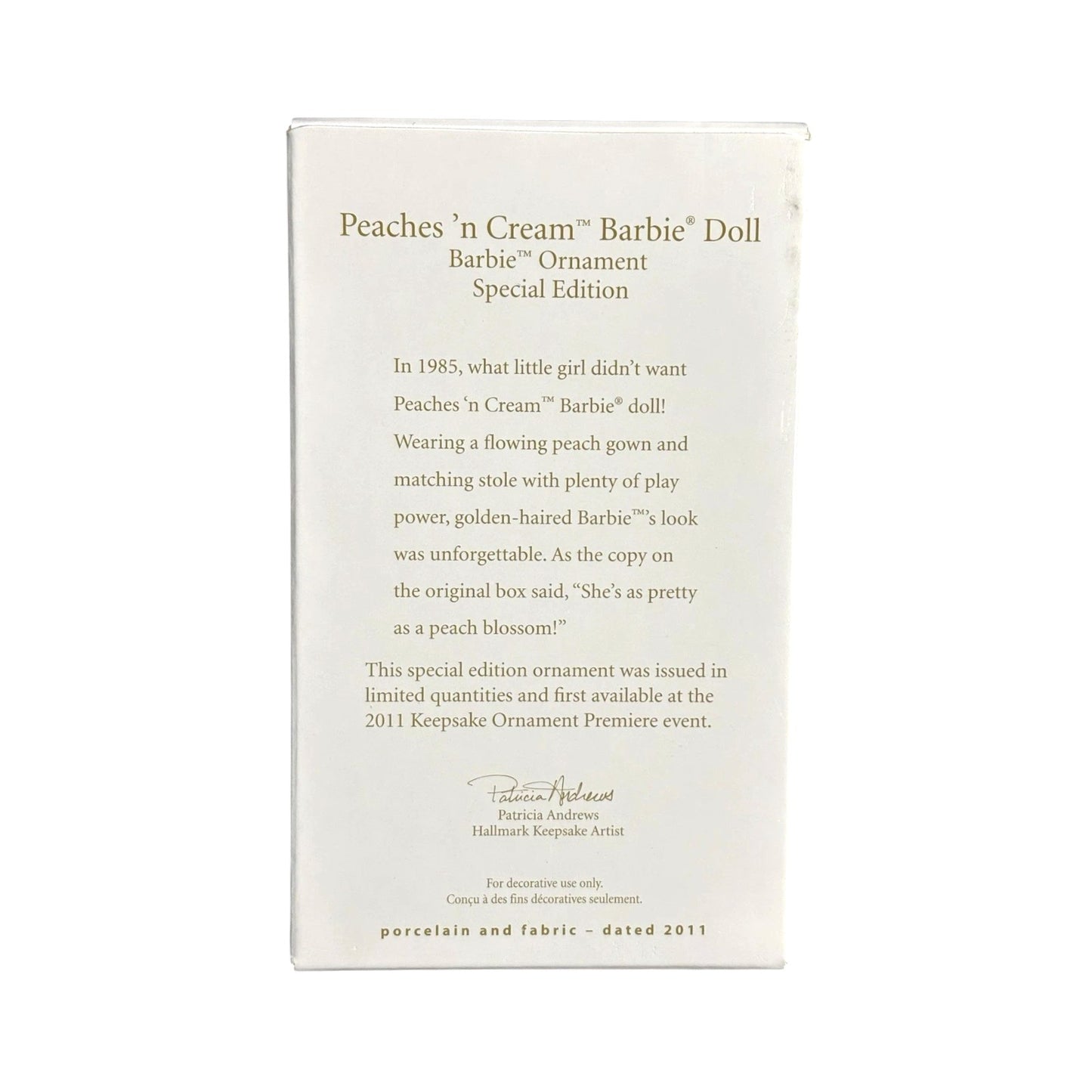 2011 Peaches 'n Cream (Barbie)