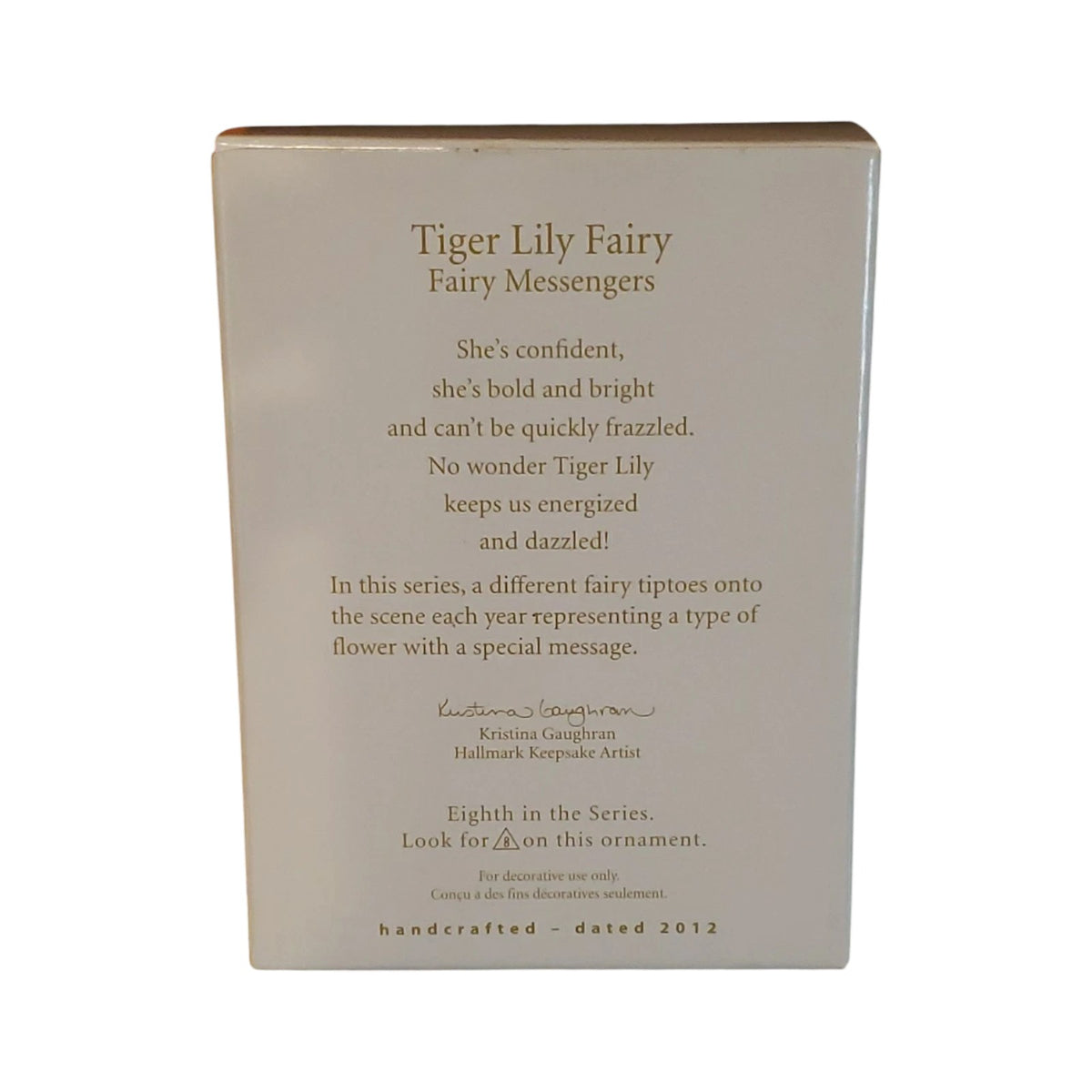 2012 Tiger Lily Fairy (Fairy Messengers)
