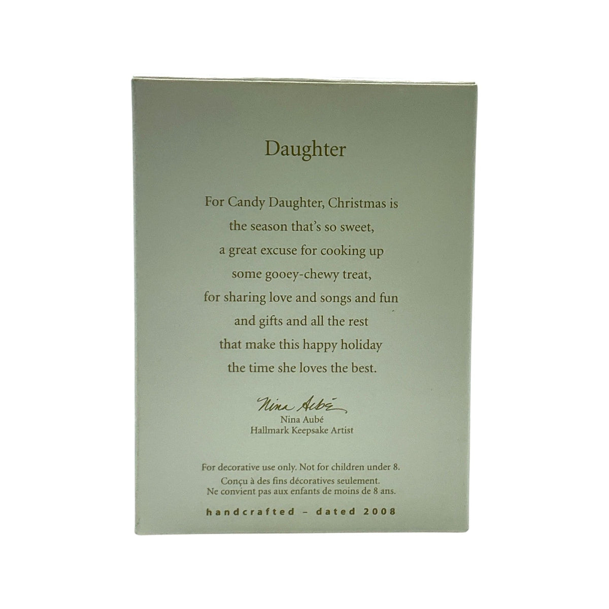 2008 Daughter (Family)