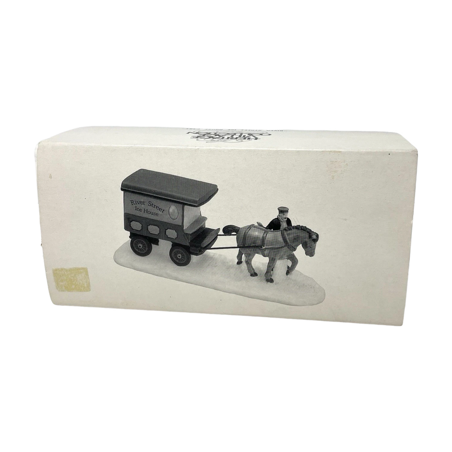 1989 River Street Ice House Cart – Heritage Village Collection (Department 56) 1482641