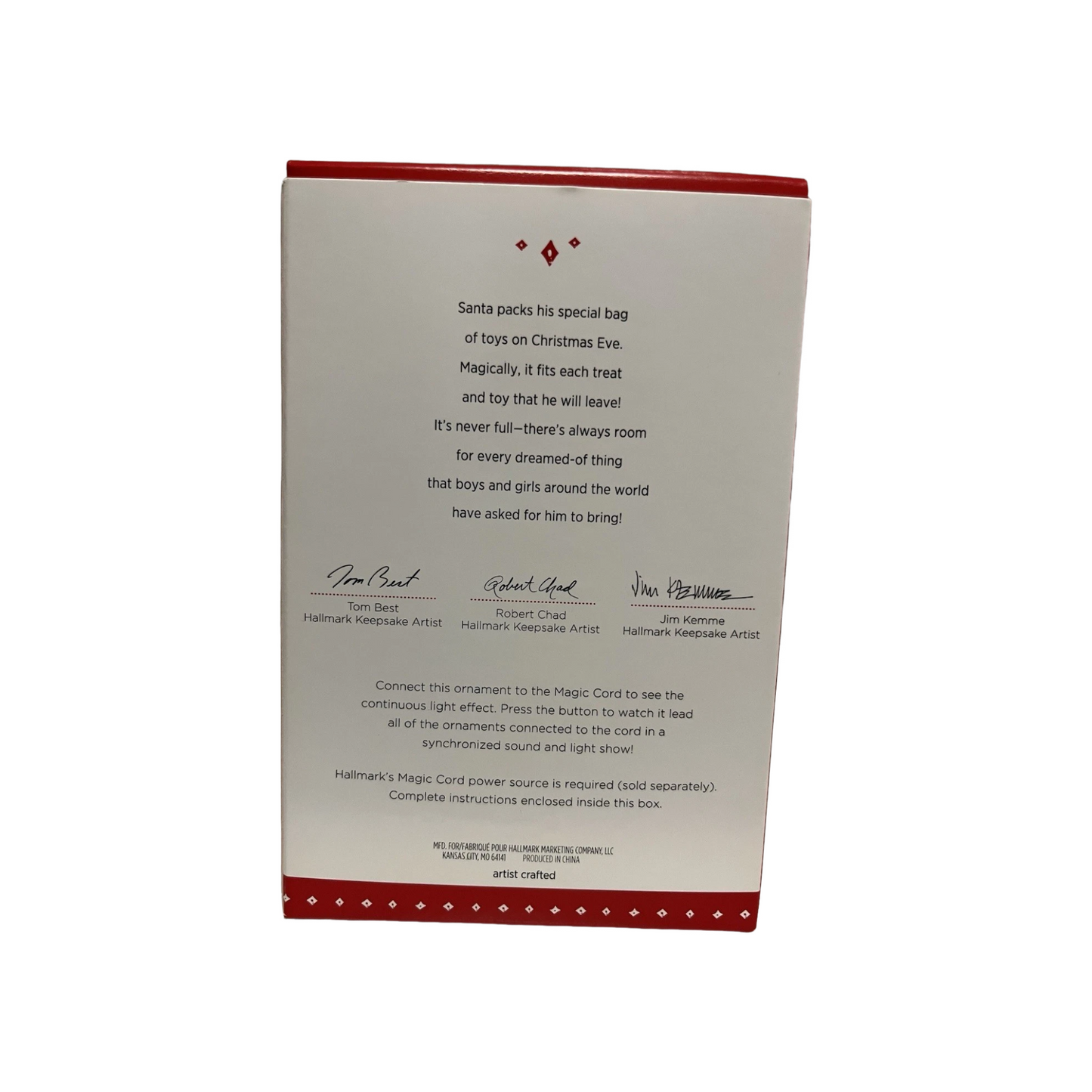 2015 Packing Up the Toys (Once Upon a Christmas)