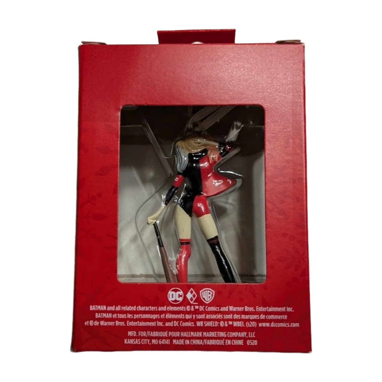 2019 Quinn with Her Trustee Bat Tree Ornament (DC Comics)