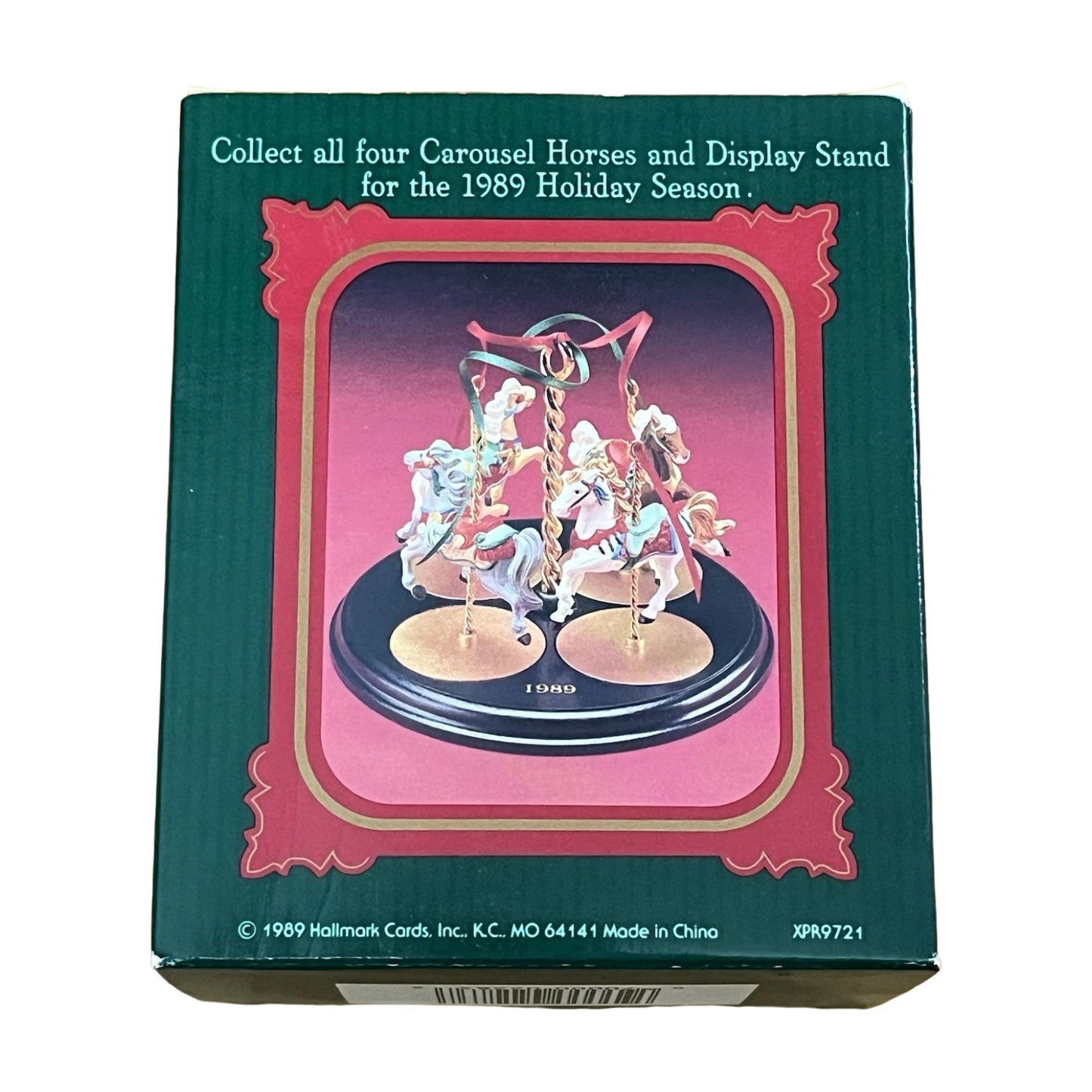 1989 Ginger-Carousel Horse (Christmas Carousel Horse)