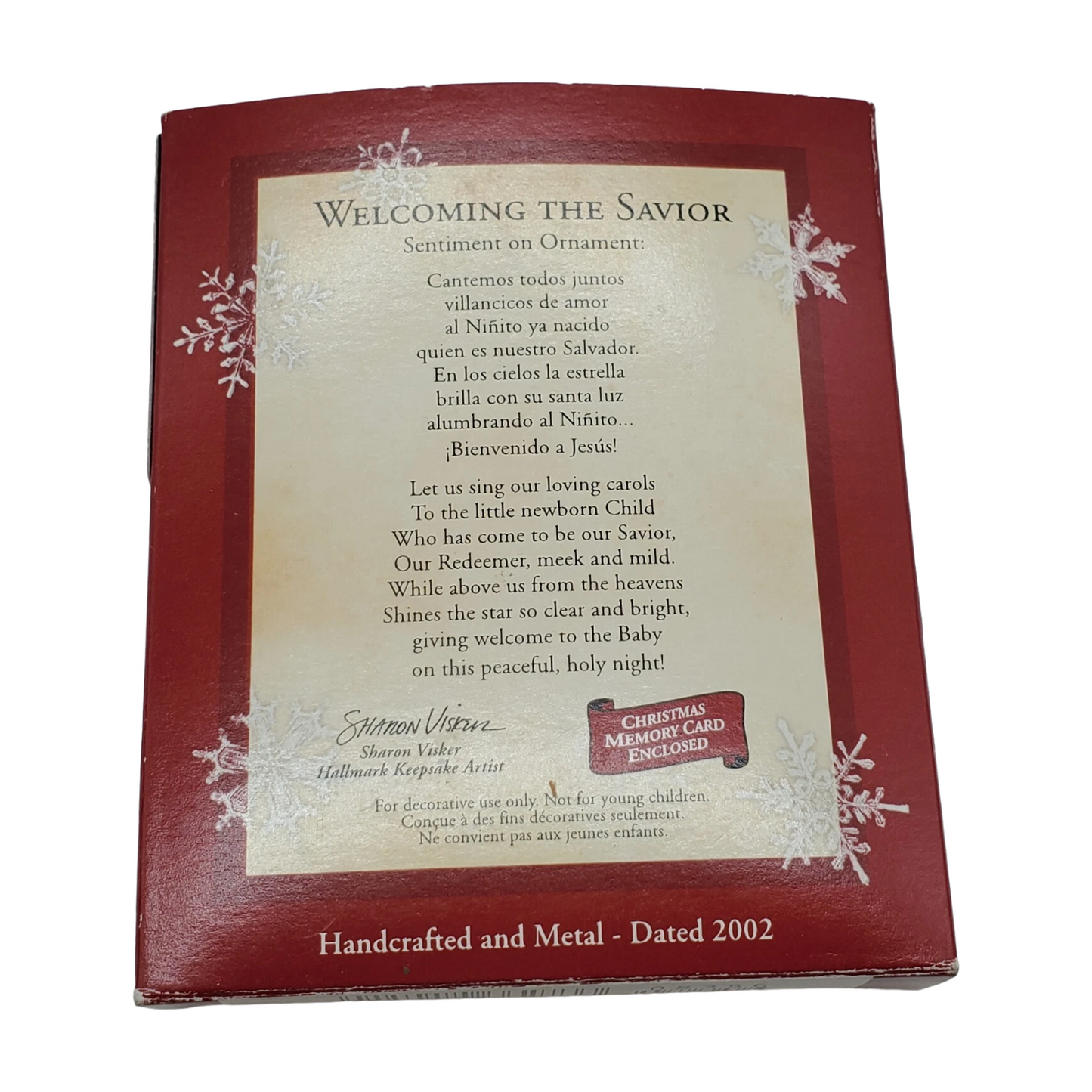 2002 Welcoming The Savior (Nativity)