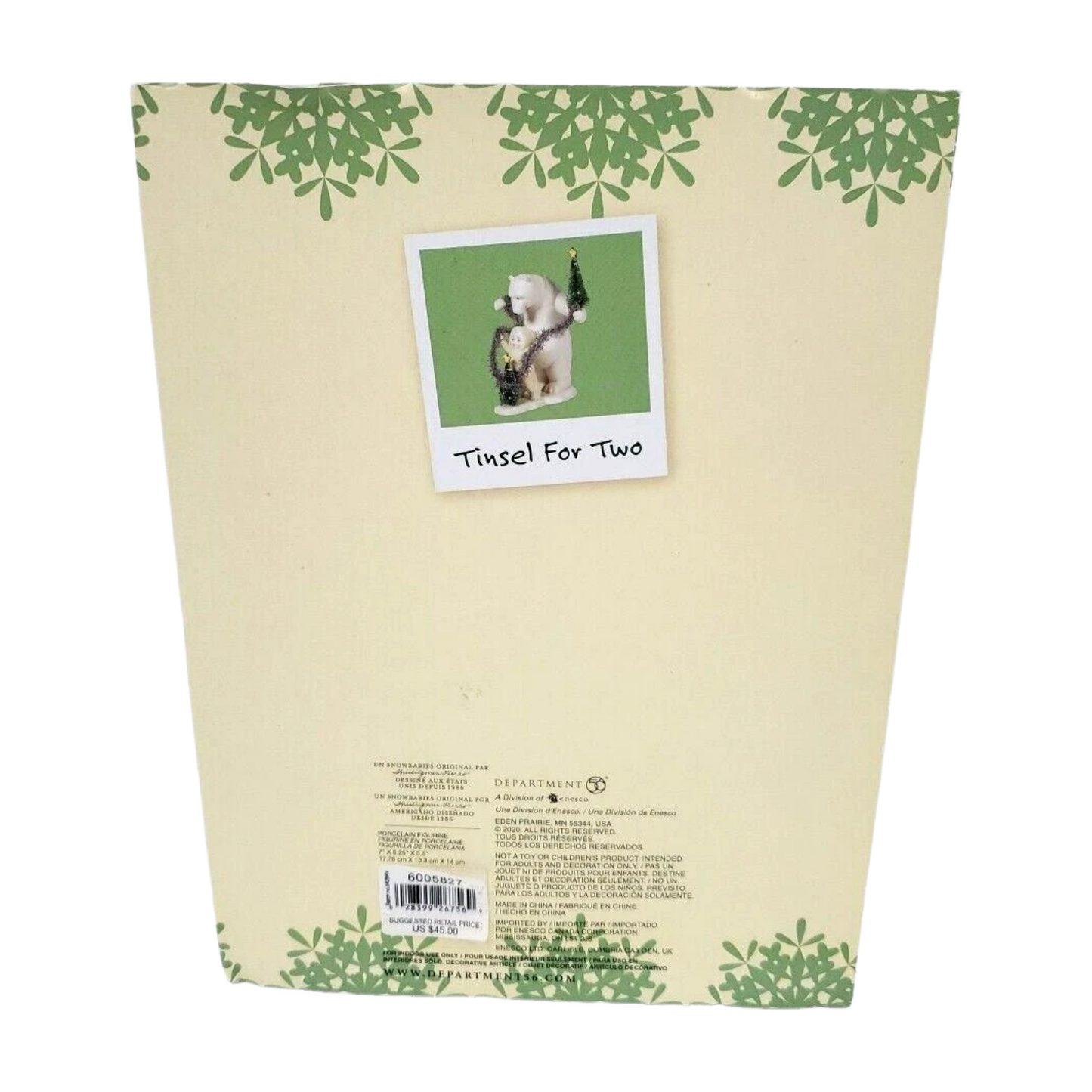2020 Tinsel for Two (Snowbabies)