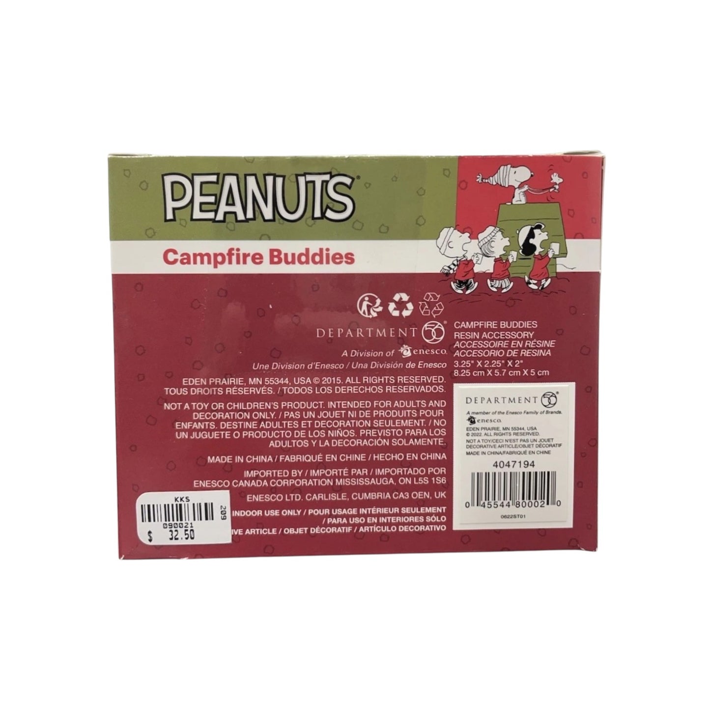 2015 Campfire Buddies (Peanuts Village – Department 56)