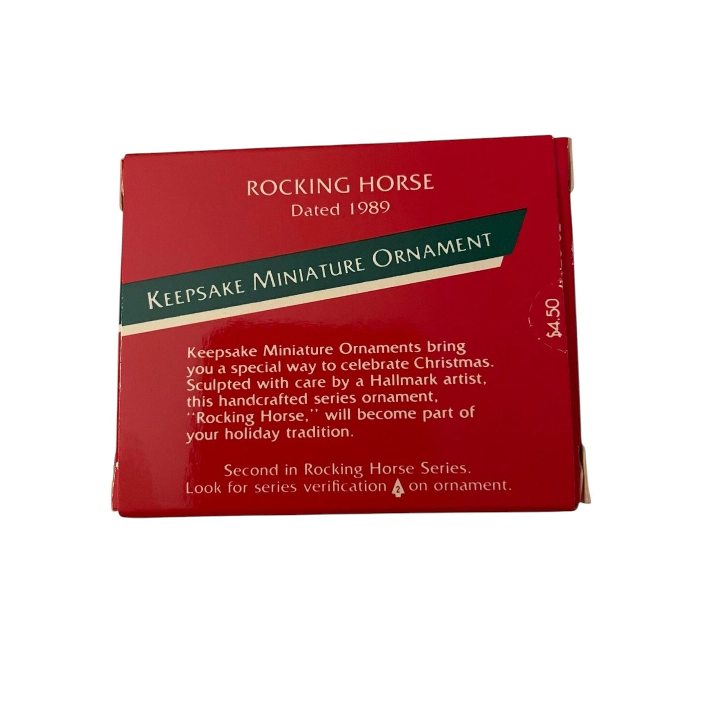 1989 Rocking Horse (Miniature Rocking Horse)