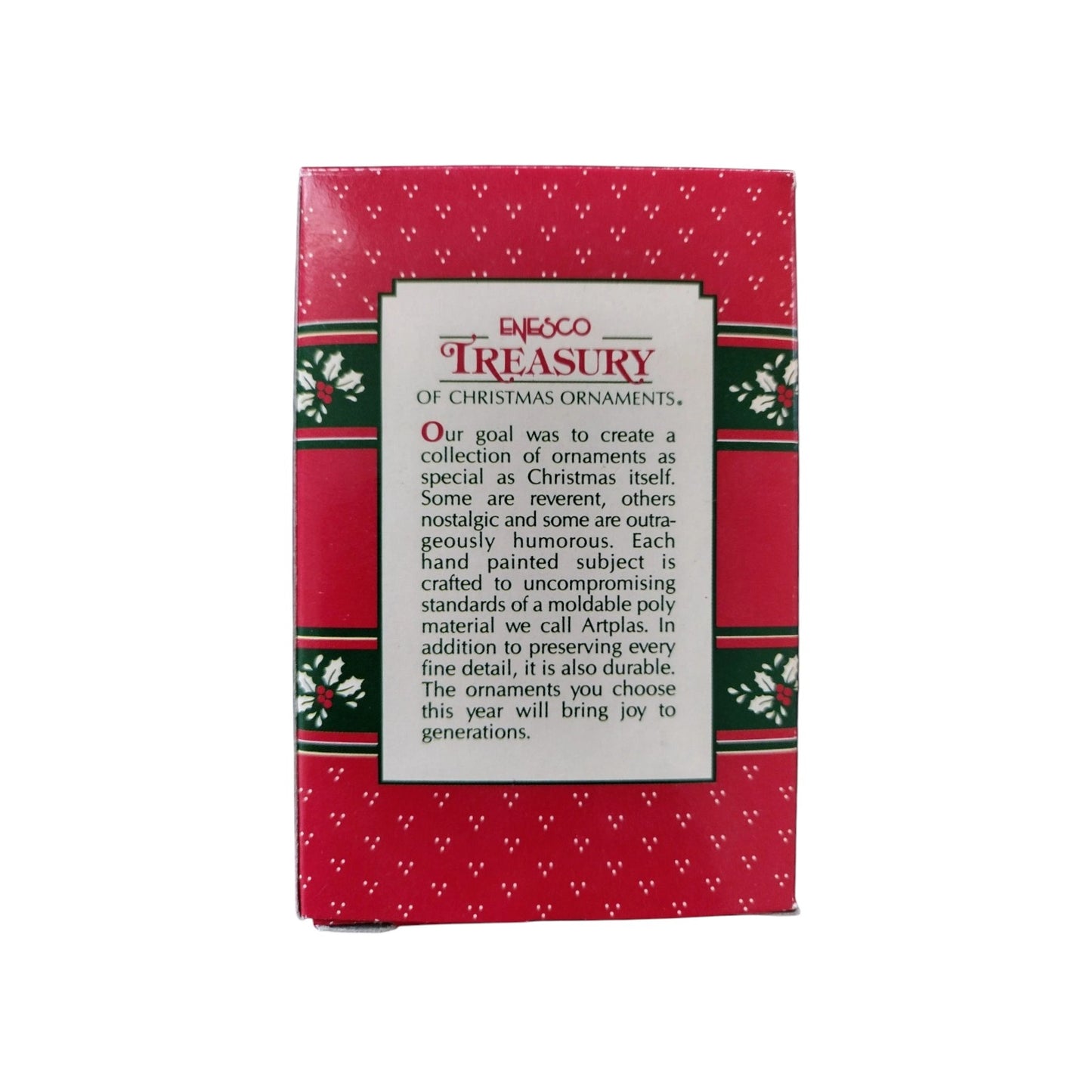 1990 Santa's Sweets - Second Issue in the "Yuletide Fair" Series (Christmas Window)