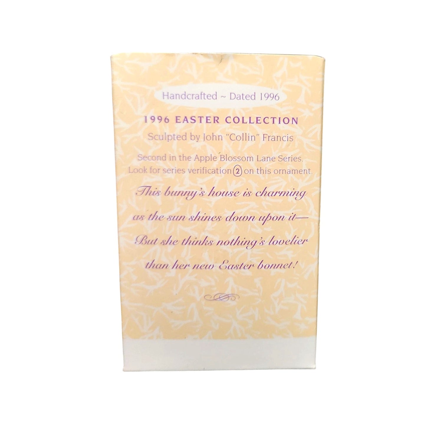 1996 Apple Blossom Lane Hallmark Ornament (Series #2) QEO8084 Image6