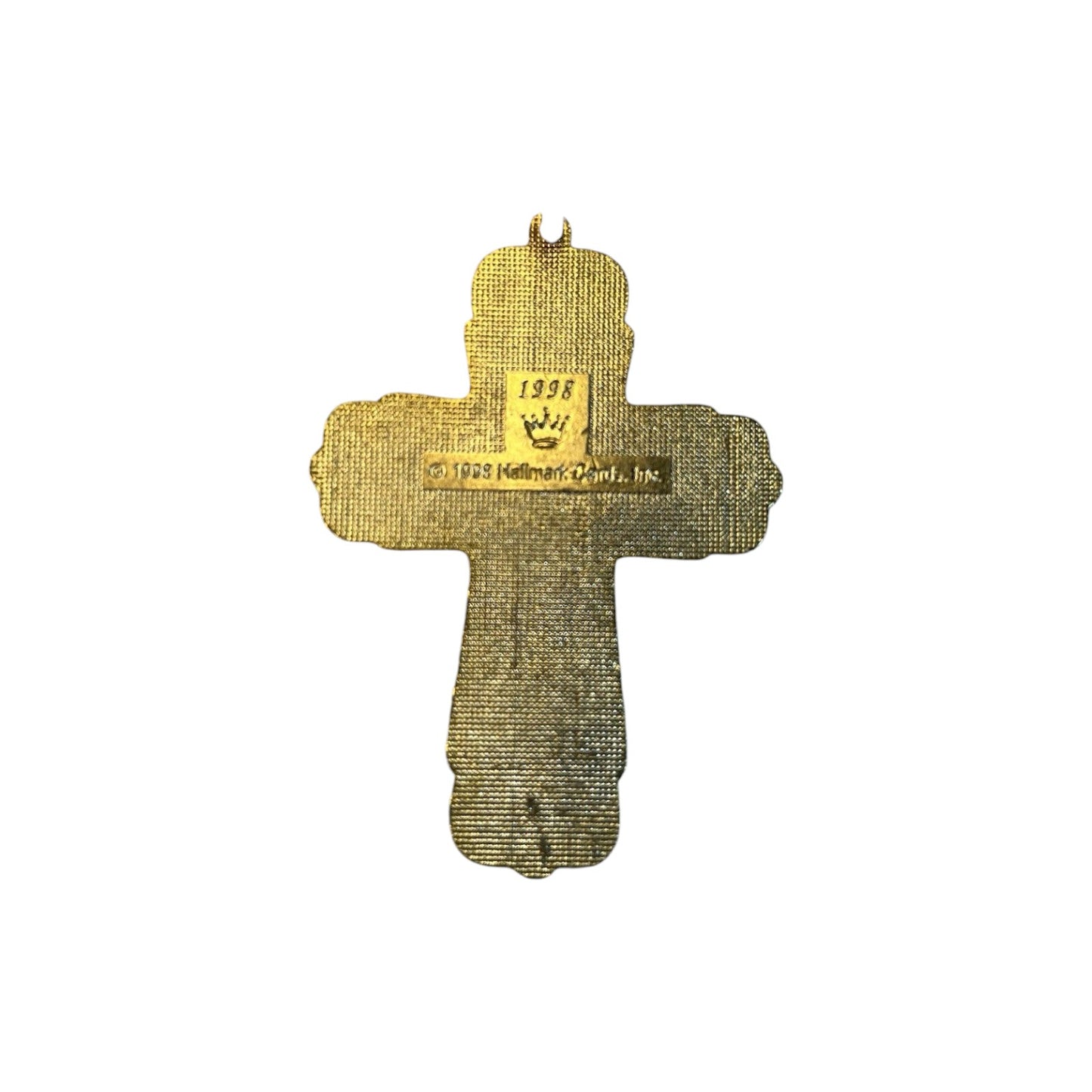 1998 Cross of Peace Hallmark Ornament (Cross) QX6856 Image4